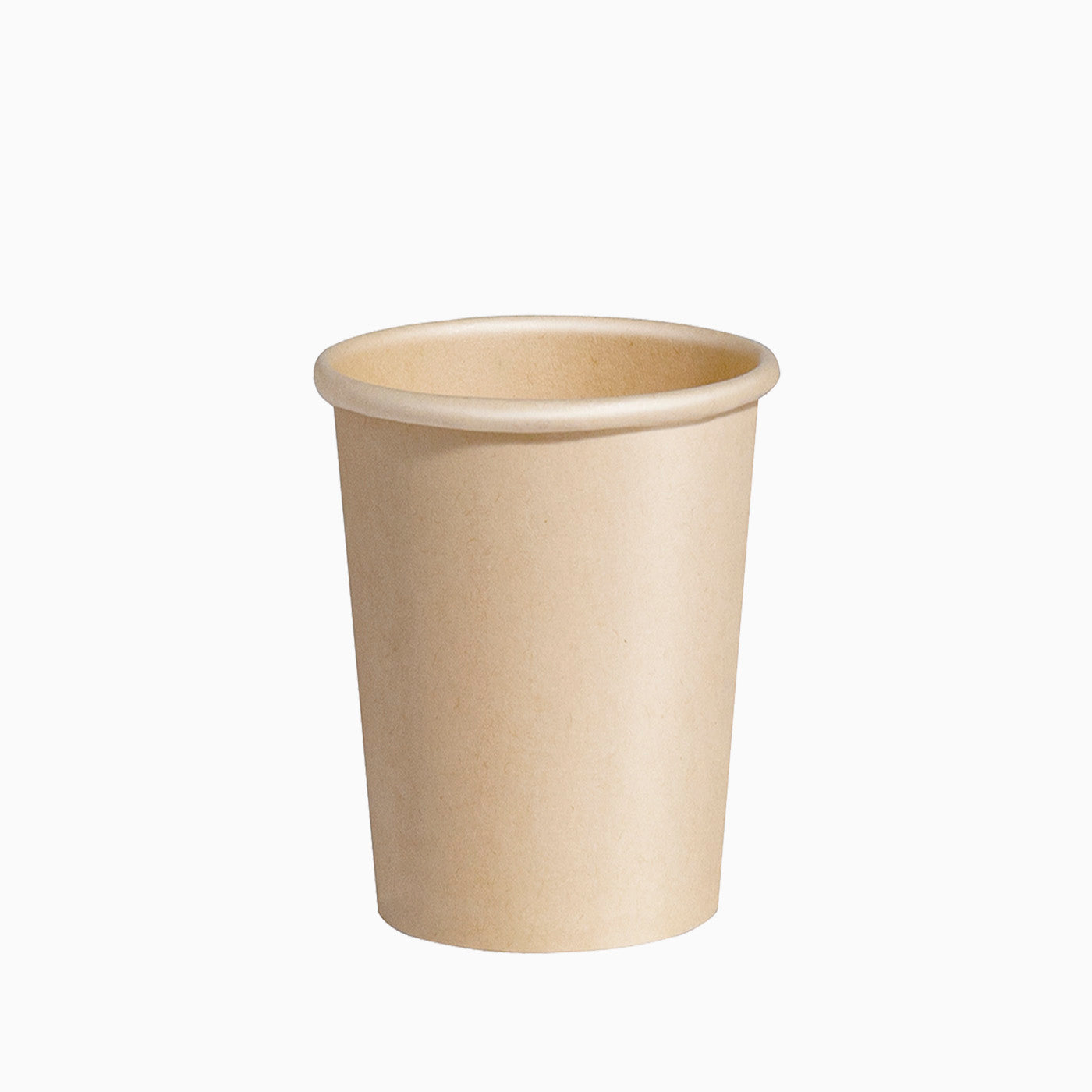 Vaso Biodegradable Cartón 250 cc Kraft Take Away 300 uds