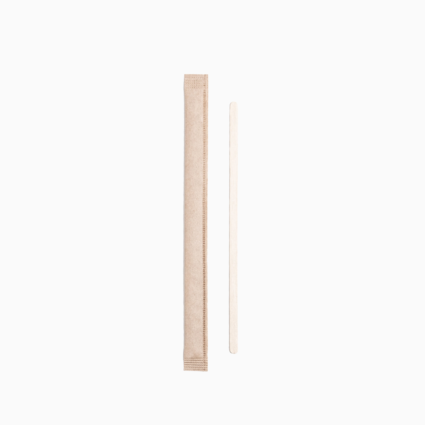 Paletina Enfundada Biodegradable Madera 9cm 50 uds