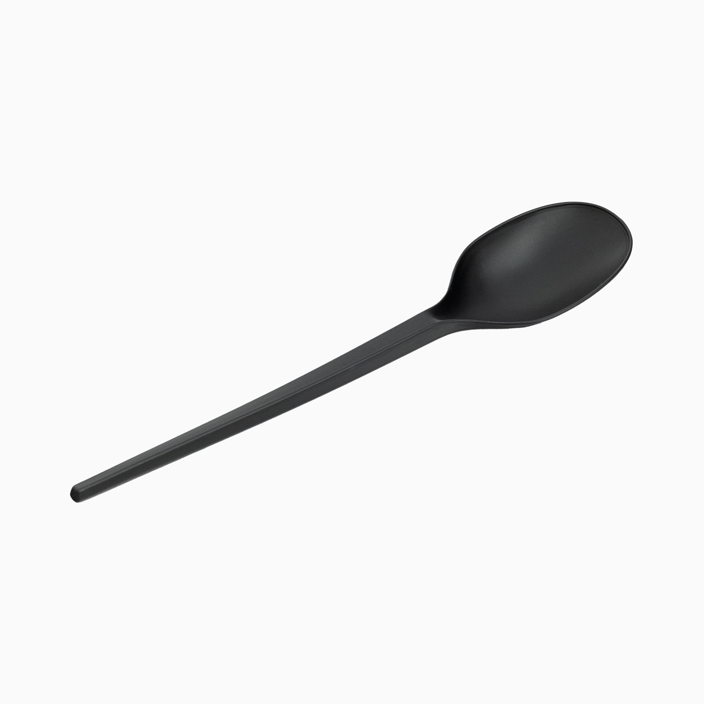 Cuchara CPLA Compostable 18 cm Negro