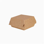 Caja Hamburguesa Cartón Mediana 11,5 x 11,5 x 9 cm