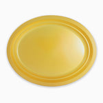 Bandeja Premium Ovalada Plástico 31 x 24.5 cm Oro (10 uds)