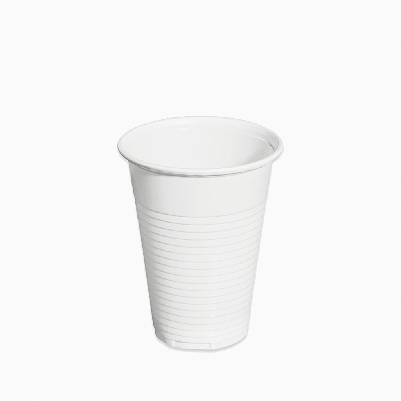 Vaso Irrompible Plástico PP 200 cc Blanco 50 uds