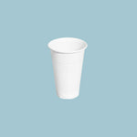 Vaso Plástico PP Irrompible 220 cc Blanco (3000 uds)