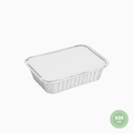Bandeja Aluminio Pequeña con Tapa Rectangular