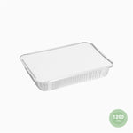 Bandeja Aluminio Grande con Tapa Rectangular
