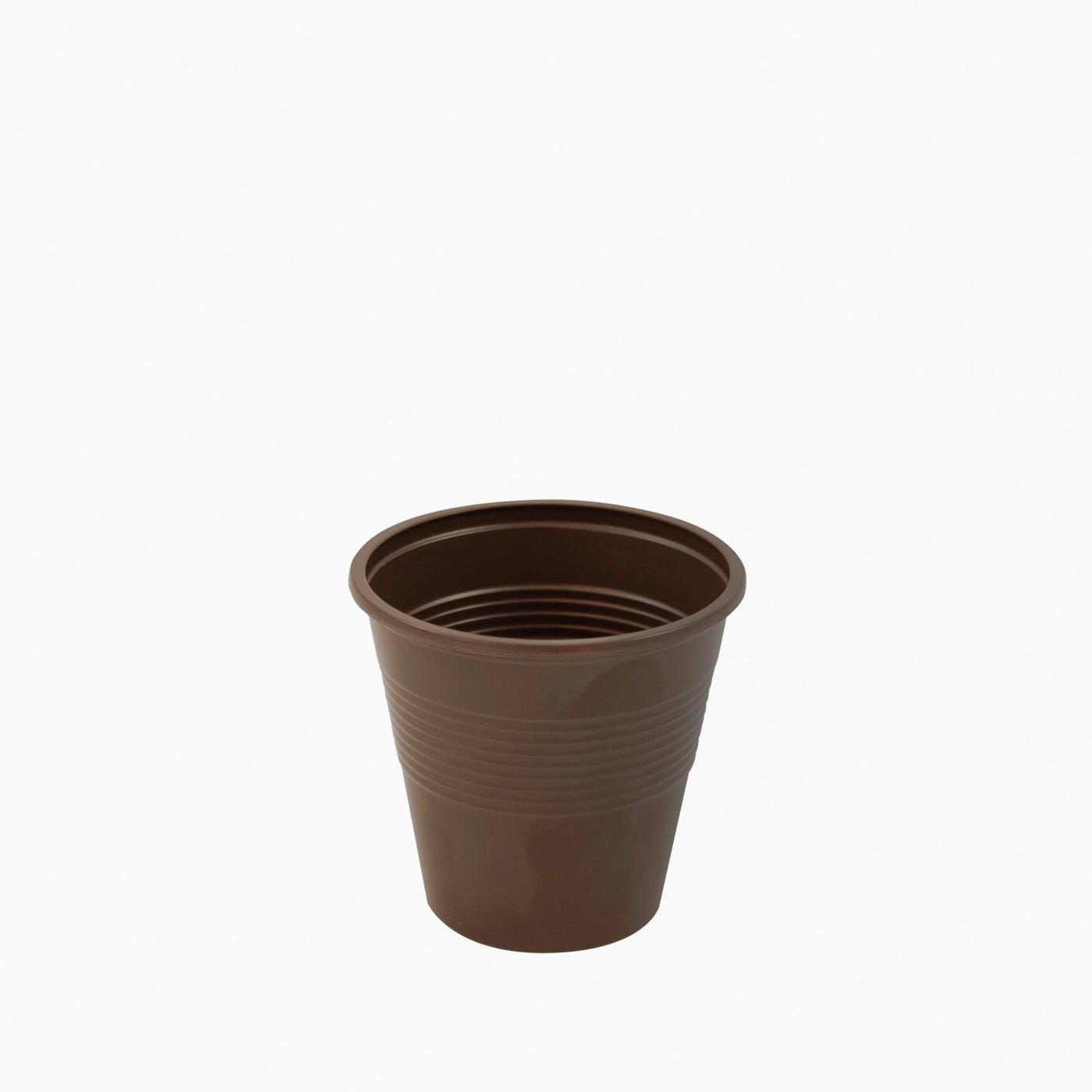 Vaso Expreso Plástico PS Marrón 80cc 2400 Uds