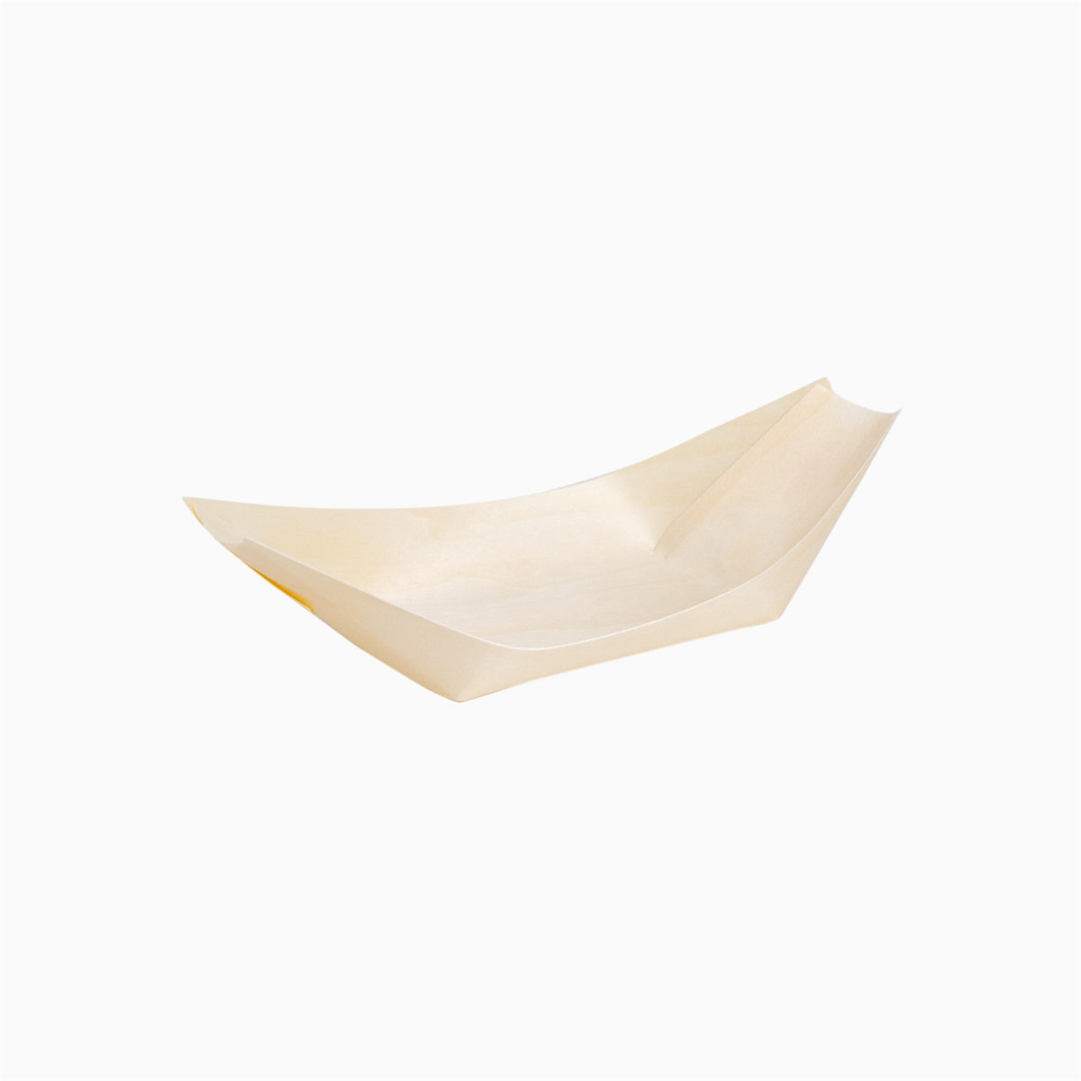 Barquilla Rectangular Madera Pequeña 13 x 8,5 x 3 cm - Take Away