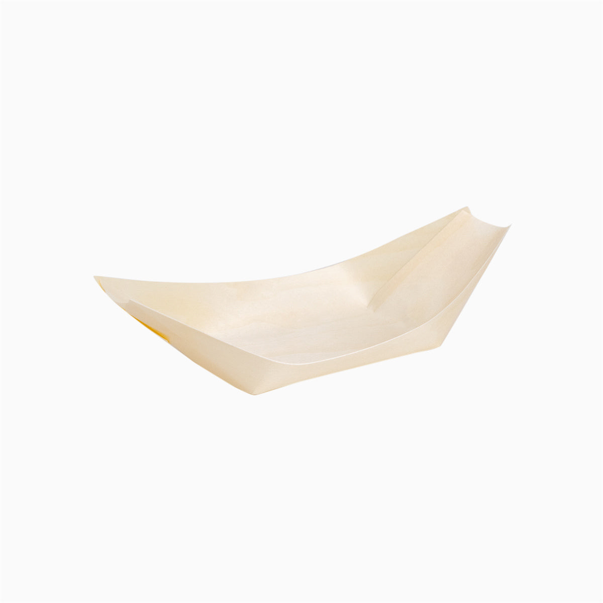 Barquilla Rectangular Madera Pequeña 16,5 x 9 x 3,5 cm - Take Away