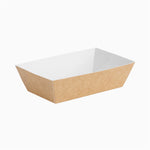 Barqueta Rectangular Cartón Kraft 17 x 10 x 5,5 cm - Take Away