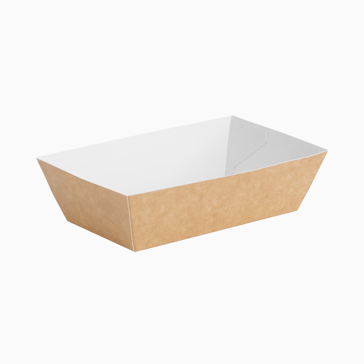 Barquilla Rectangular Cartón Kraft 17 x 10 x 5,5 cm