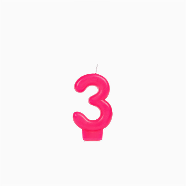 Vela Classic Rosa / Pack 1 ud