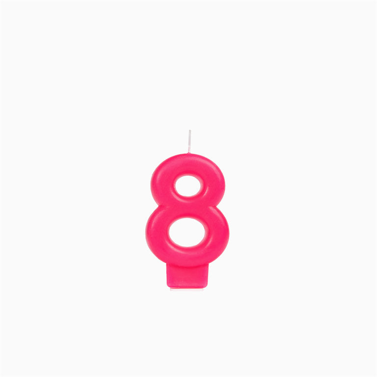 Vela Classic Rosa / Pack 1 ud