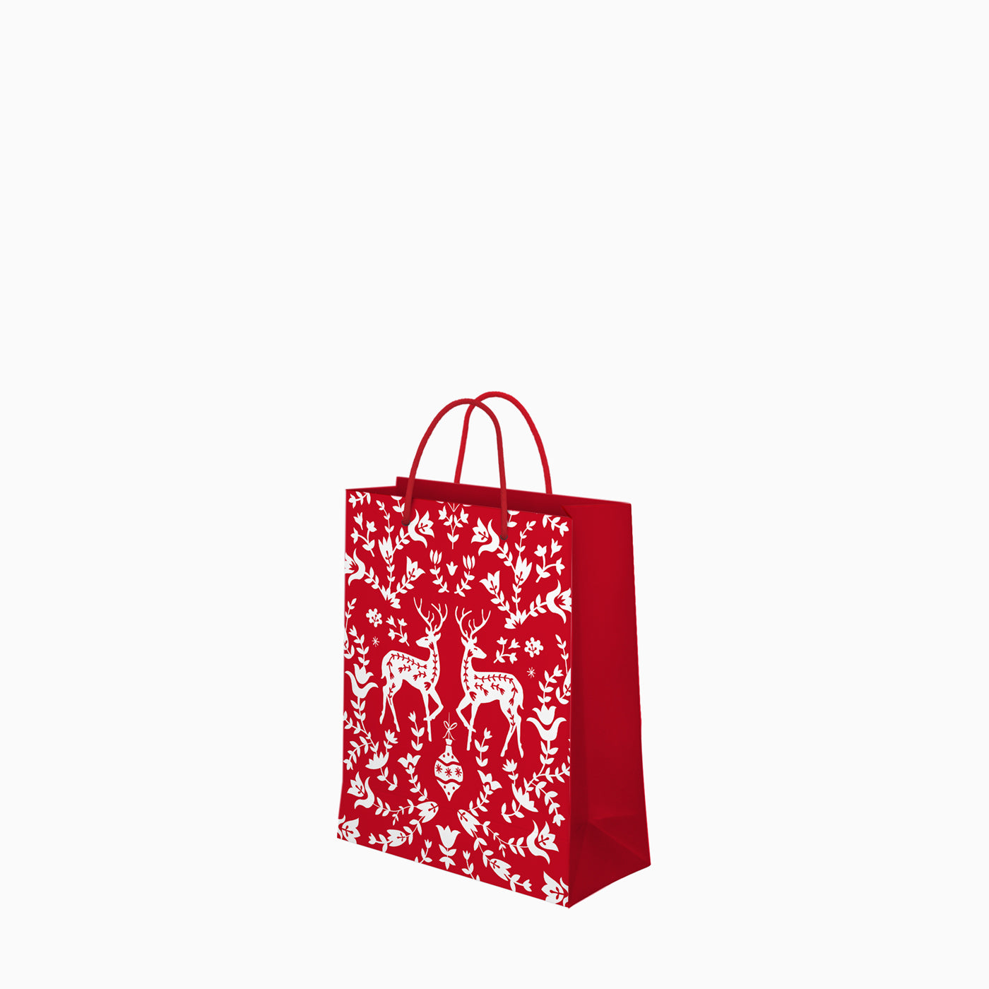 Bolsa Regalo Navidad Pequeña Renos