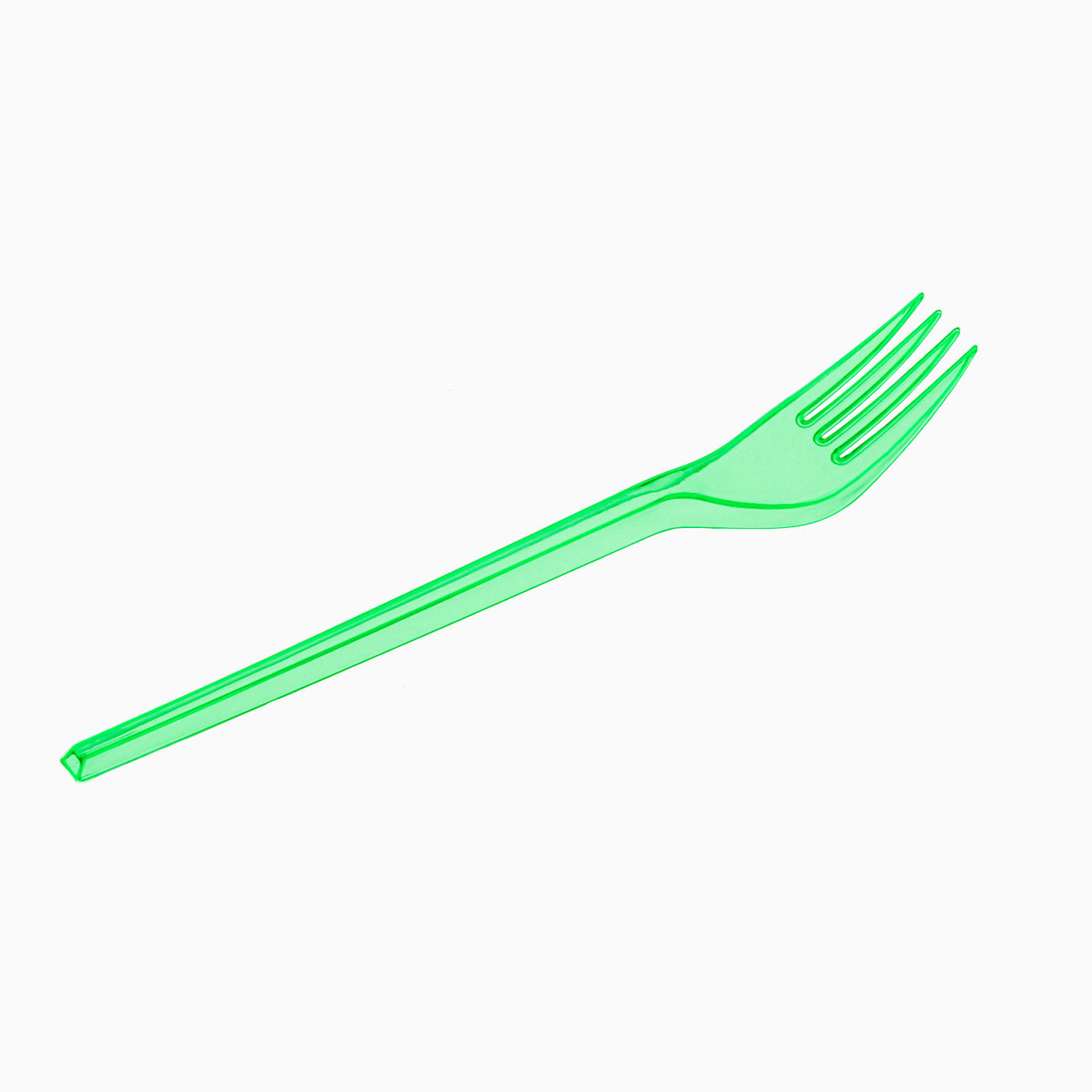 Tenedor Verde Flúor