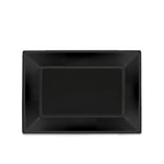 Bandeja Plástico Rectangular 33 x 22.5 cm Negro (25 uds)