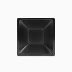 Cuenco Plástico Reutilizable Cuadrado 12 x 12 x 5.2 cm Negro (576 uds)