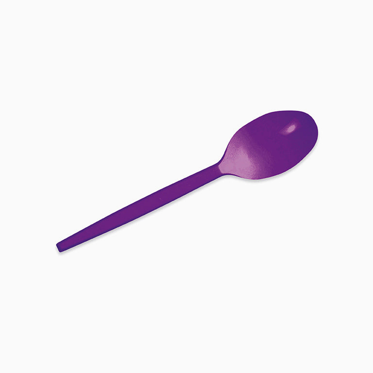 Cuchara Plástico Morado