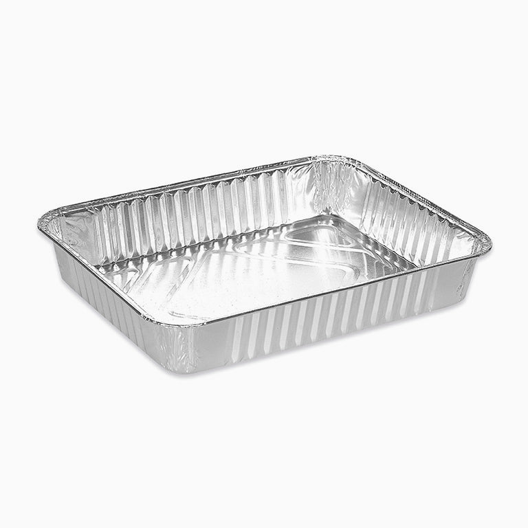 Bandeja Aluminio Rectangular 24.2 x 14.2 x 3.2 cm.