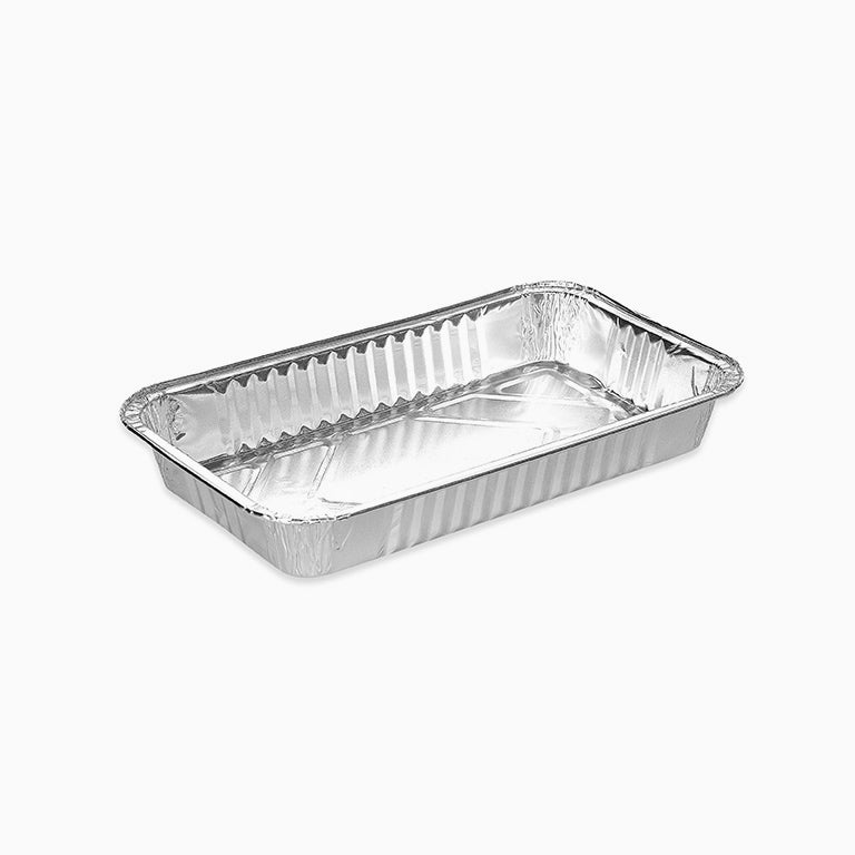 Bandeja Aluminio Rectangular 22.6 x 16.6 x 3.6 cm