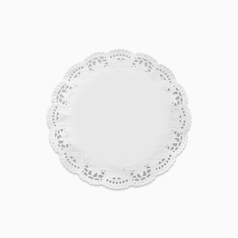 Blonda Papel Redonda Ø28 cm Blanco