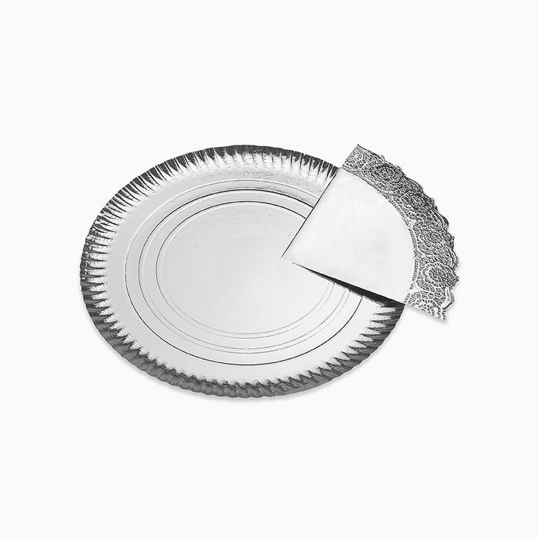 Bandeja Blonda Redonda Plata 30 cm 1 Ud