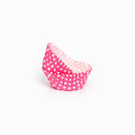 Molde Magdalena Redondo Papel Vichy Ø 4.4 x 2.8 cm Rosa (60 uds)