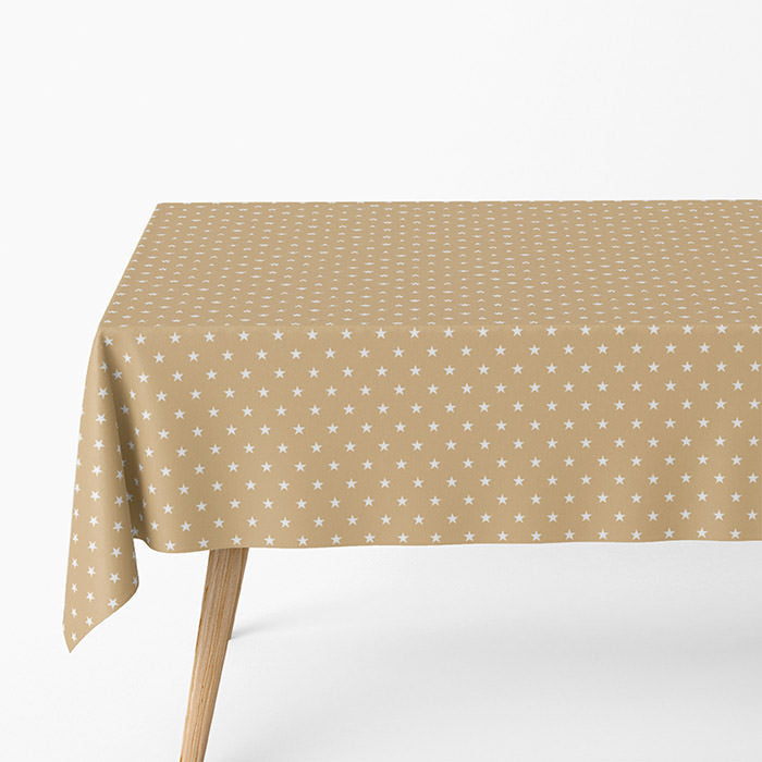 Rollo Mantel Estrellas Crema