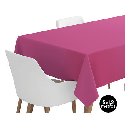 Rollo Mantel Impermeable 1,20 x 5 m Rosa