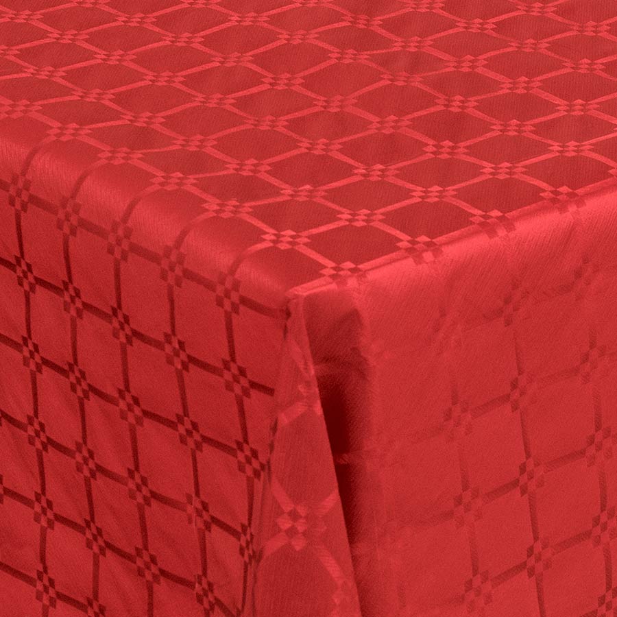 Rollo Mantel Impermeable Metalizado 1,20 x 2,50 m Rojo