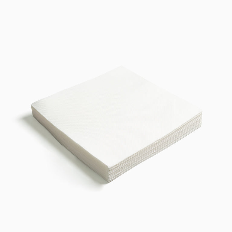 Servilleta Punta Punta 40 x 40 cm Blanco 1000 Uds