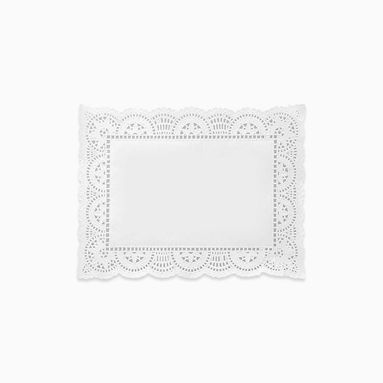 Blonda Papel Rectangular 21 x 27 cm Blanco