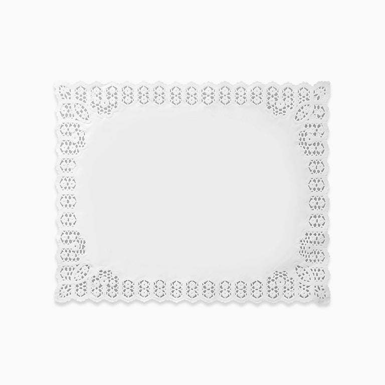 Blonda Papel Rectangular 34 x 41 cm Blanco