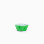 Molde Bombón Redondo Papel Ø 2.2 x 2 cm Verde (90 uds)