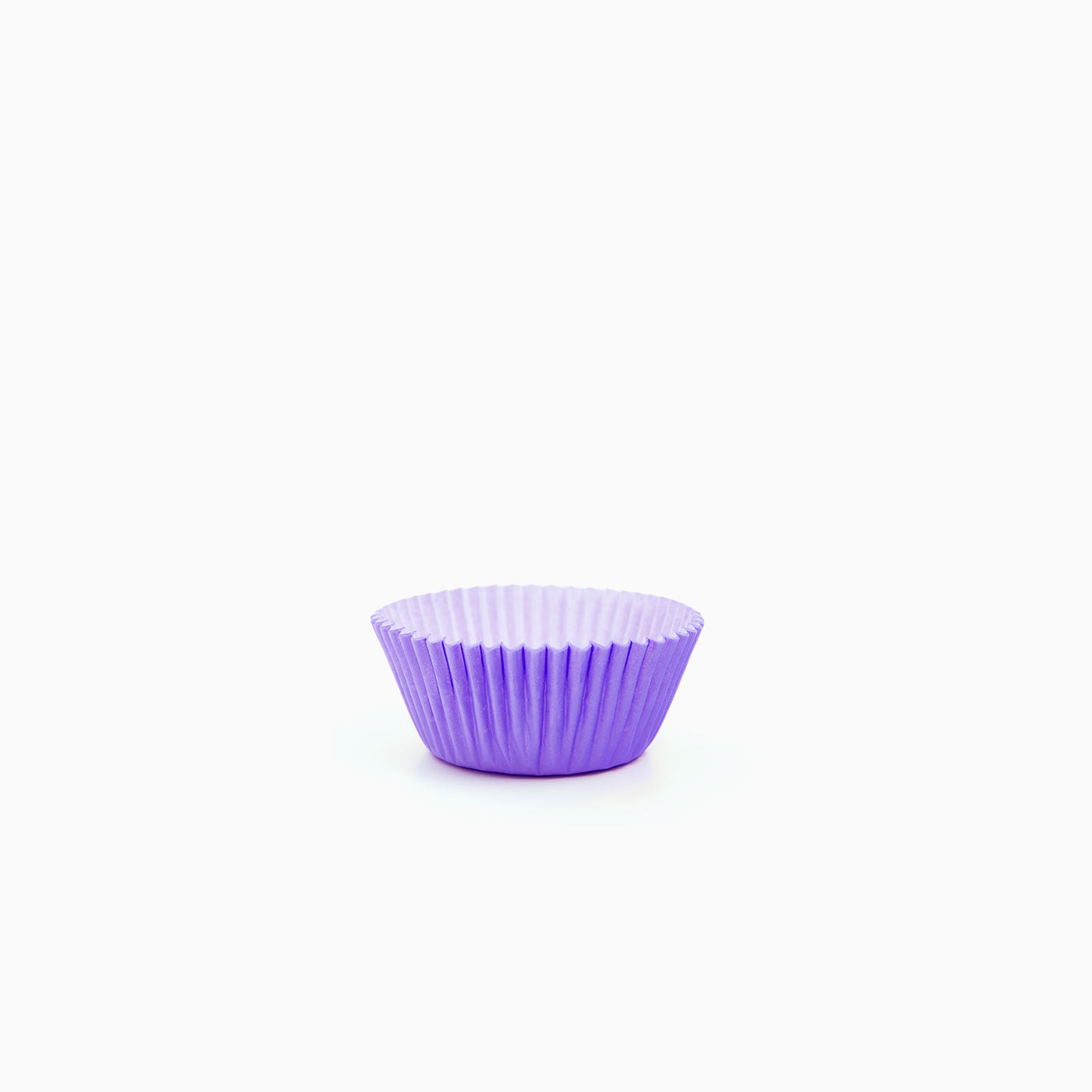Mini Molde Papel Bombón Redondo Ø 2,2 x 2 cm Morado