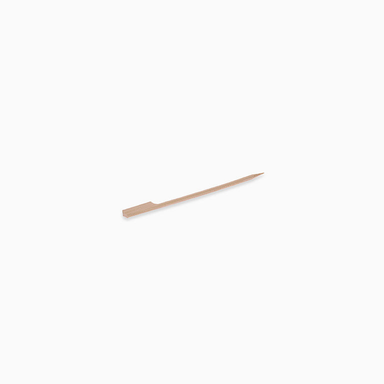 Pincho Bambú Con Agarrador 12 cm