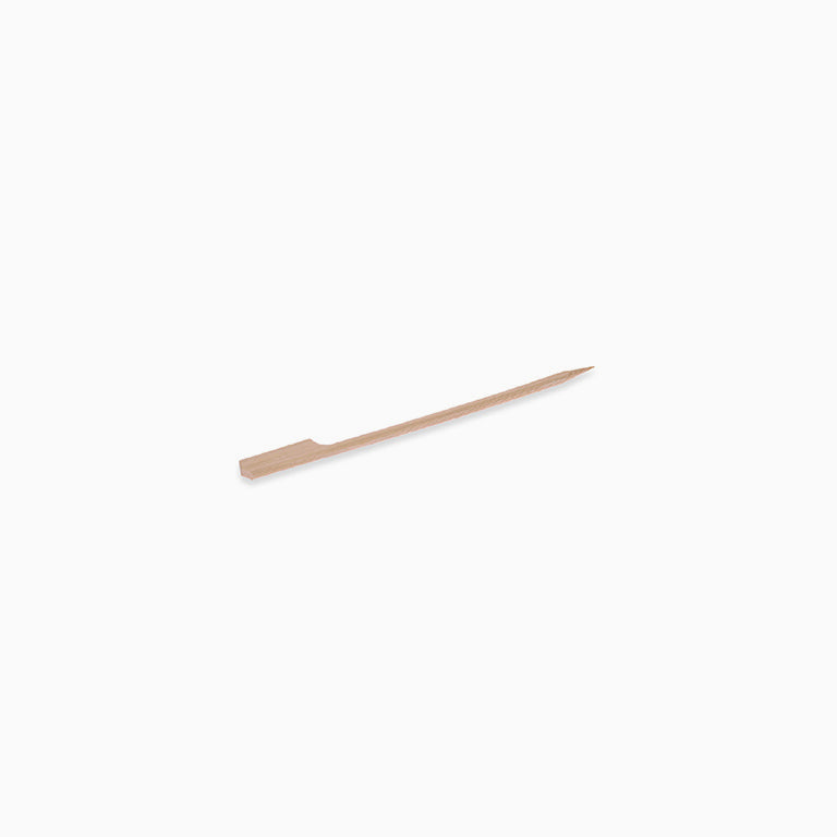Pincho Bambú Con Agarrador 18 cm