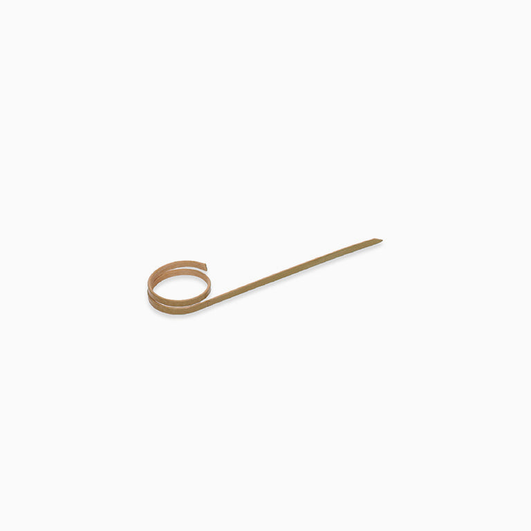 Pincho Bambú Asa Rizada 9 cm