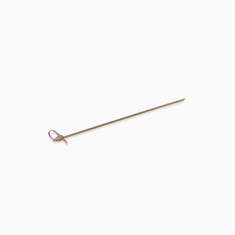 Pincho Bambú Mediano Lazo 12cm