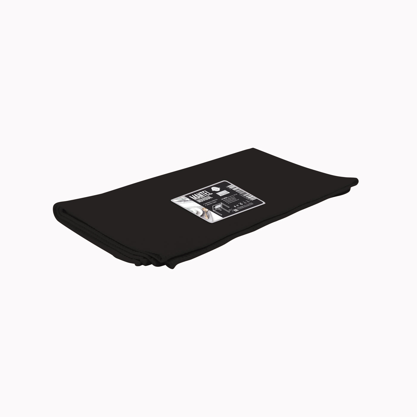Mantel TNT Cuadrado 120 x 120cm Negro