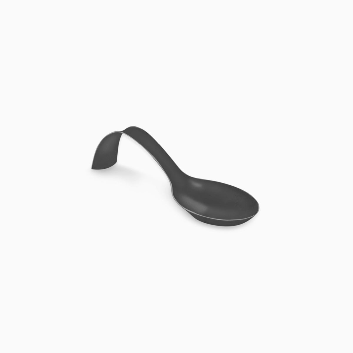 Cuchara Degustación Plástico Catering Arco Finger Food 12.8 x 4 cm Negro 50 uds