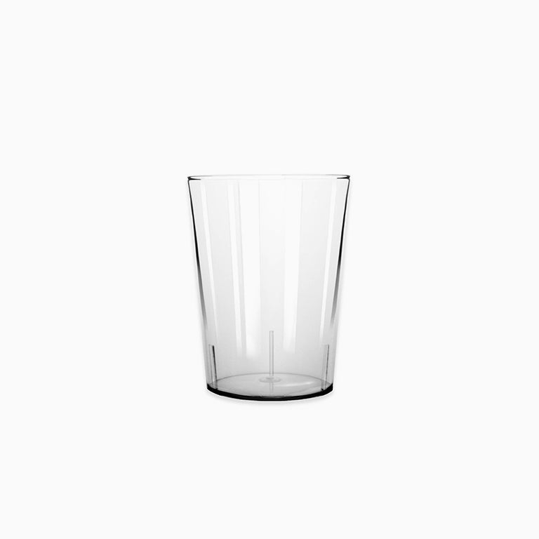 Vaso Vino/Agua Plástico PC 250cc Transparente 6 uds