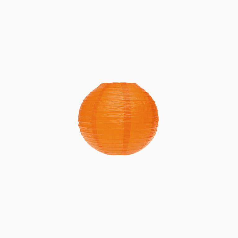 Lámpara Esfera Papel Supermini Naranja