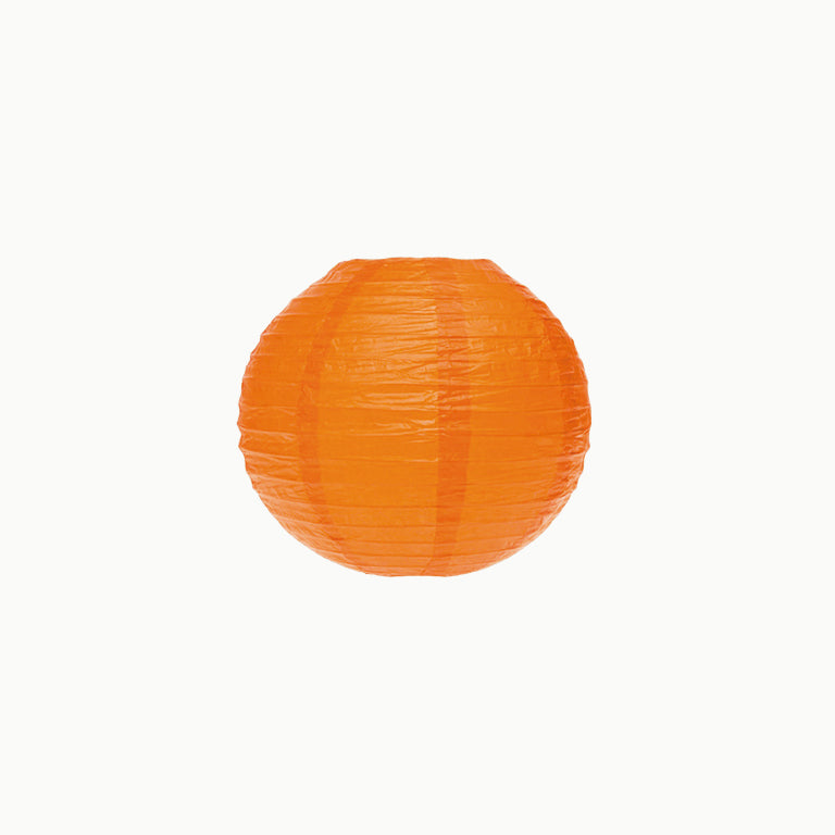 Lámpara Esfera Papel Mini Naranja