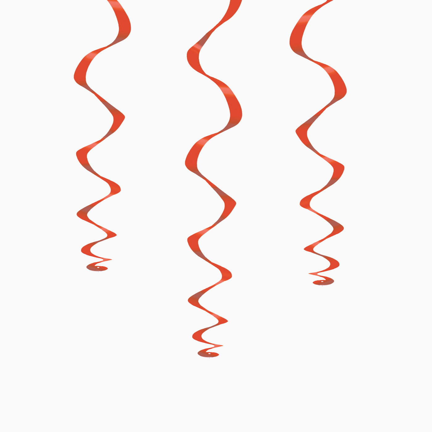Espiral Halloween PVC Rojo