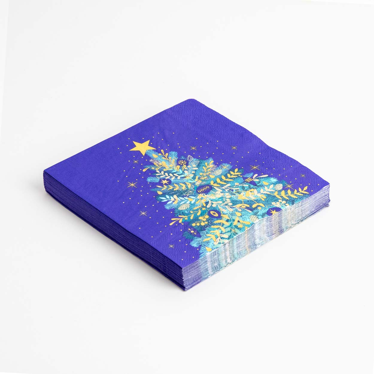 Servilleta Navidad Azul Noche