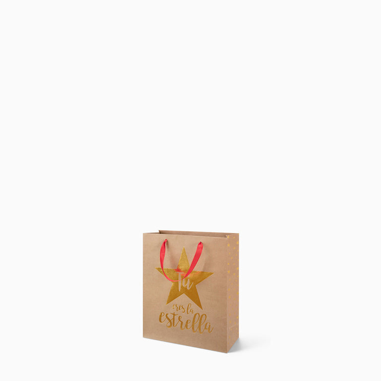 Bolsa Regalo Navidad Mini "Tu eres la estrella"