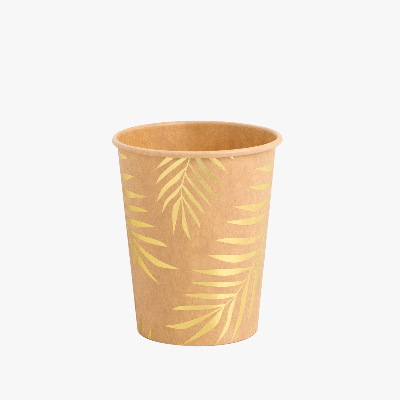 Vaso Navidad Cartón 270cc Nature 6 uds