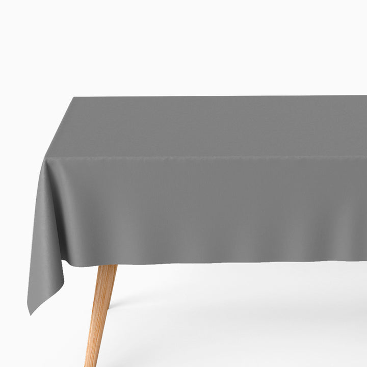 Mantel Impermeable Plegado Metalizado Plata