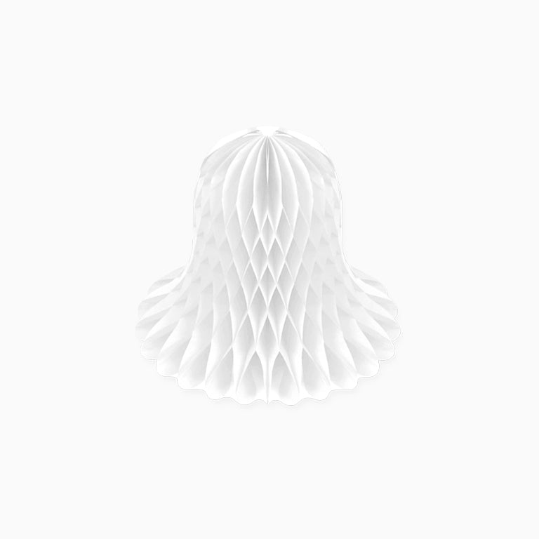 Campana Honeycomb Papel Blanco 30 cm