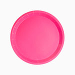 Plato Llano Redondo Cartón Ø 20.5 cm Rosa (520 uds)